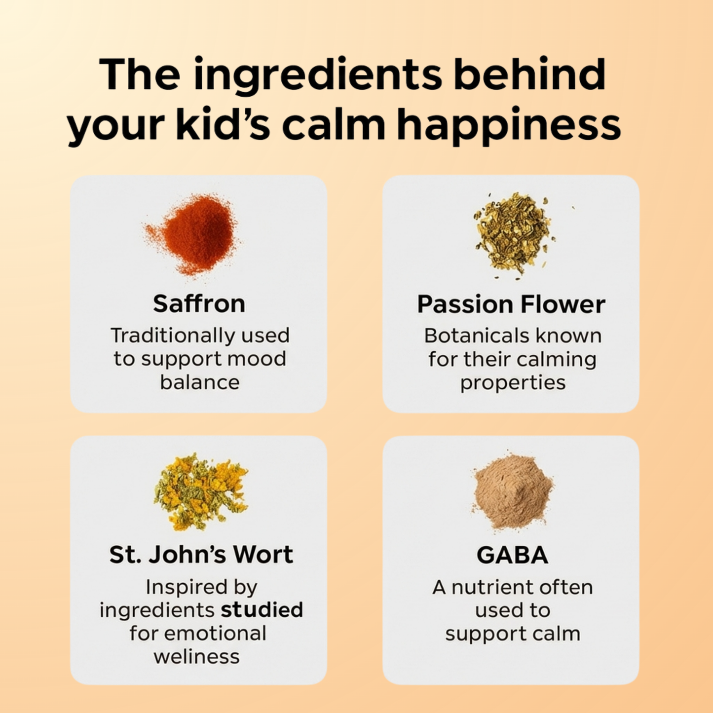 Happy Chews: Saffron Gummies for Calmer, More Focused Kids