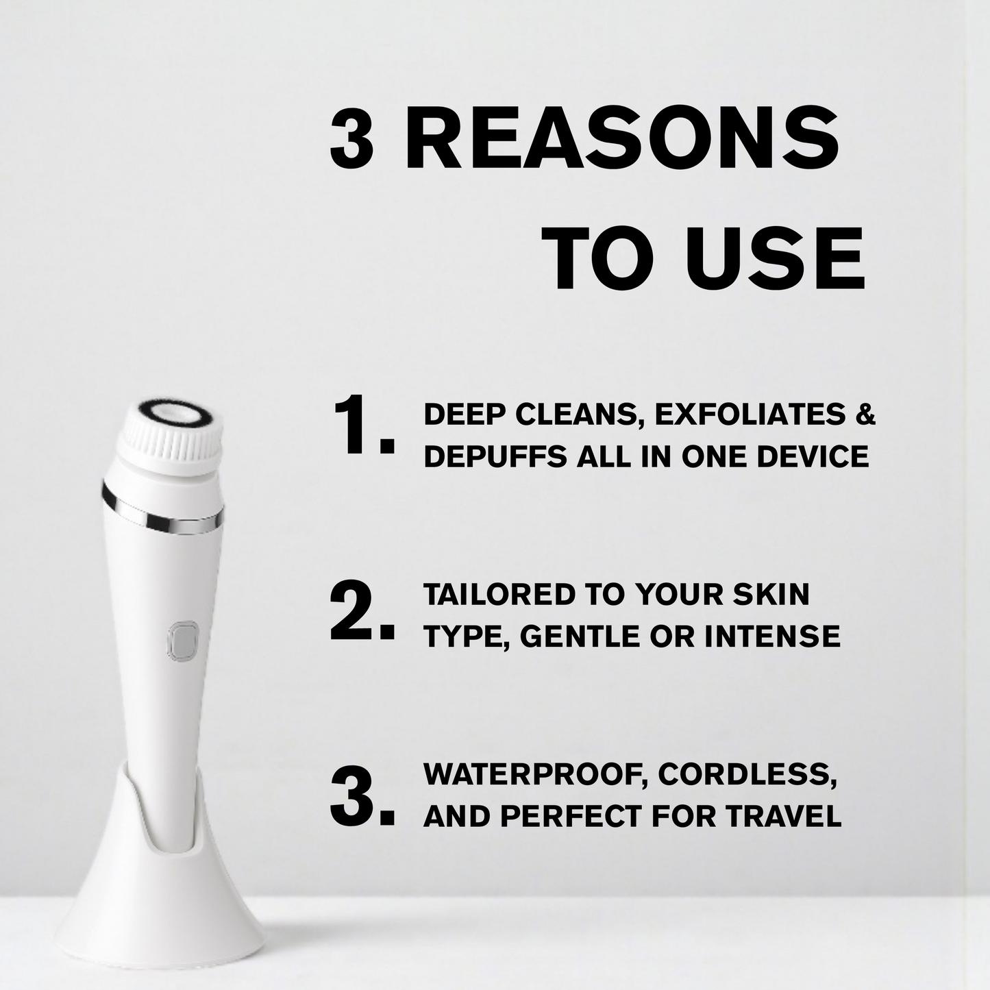 LunorLab 4 in 1 Facial Cleansing Device