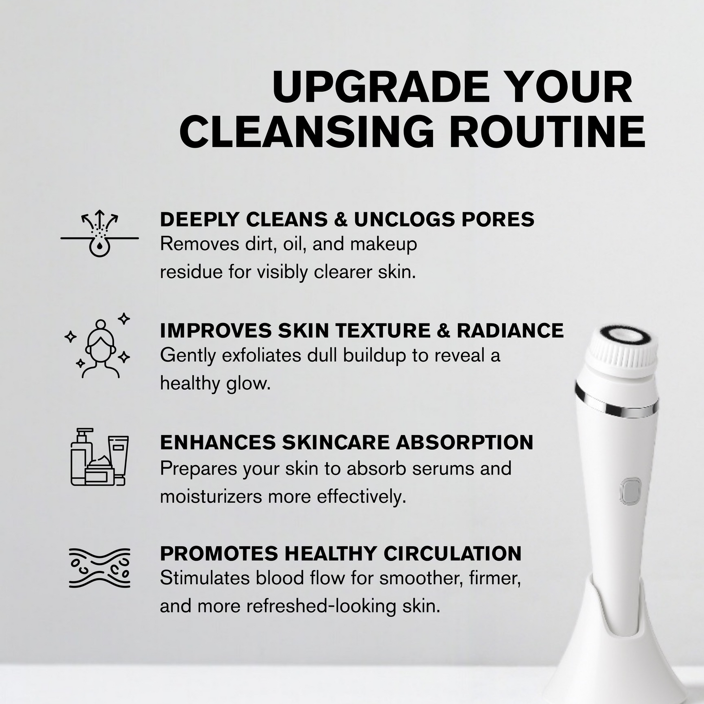 LunorLab 4 in 1 Facial Cleansing Device